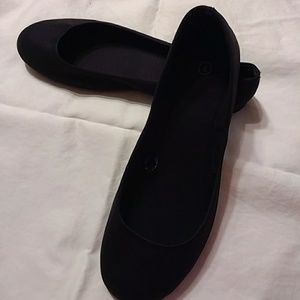 Black flats